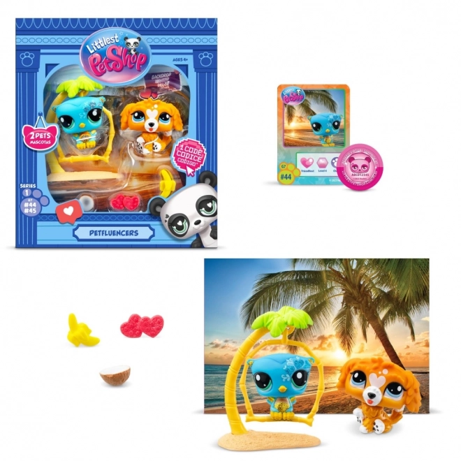 LPS 2 figurki Petfluencerzy