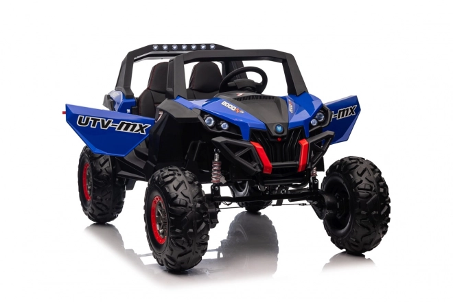 Dziecięcy elektryczny buggy UTV-MX niebieski