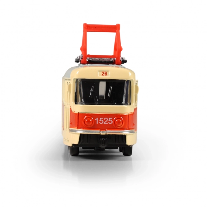 Metalowy retro tramwaj 16 cm WYSOKIE TATRY