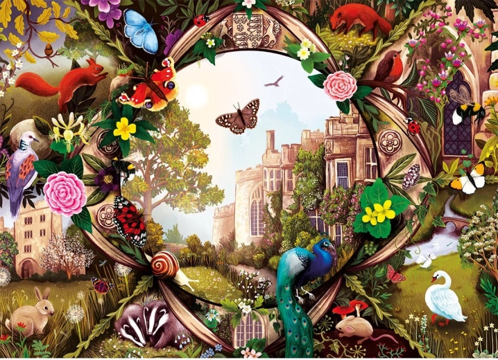 Puzzle Haddon Hall 1000 elementów