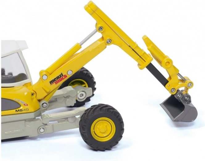 Teleskopowe ramię i nadbudowa obracana o 360°