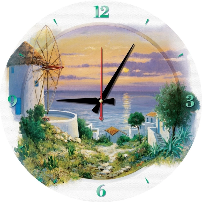 Puzzle Zegar Wieczór nad Morzem Egejskim 570 elementów