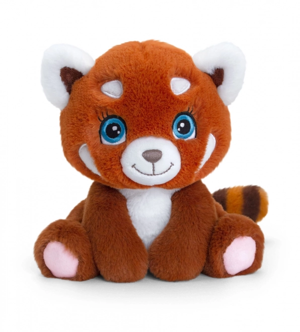 Eko Pluszowa Zabawka Panda Czerwona 16 cm