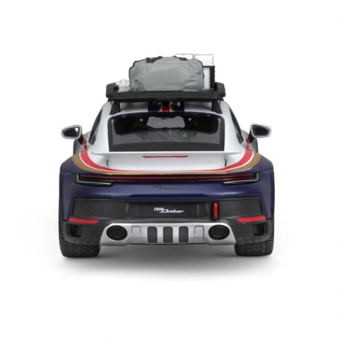 Bburago 1:24 Wyścigi - Porsche 911 Dakar - Niebieski 953 Roughroads