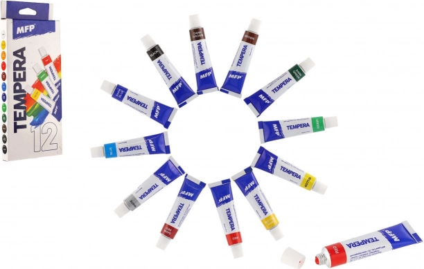 Farby temperowe MFP 12×12 ml