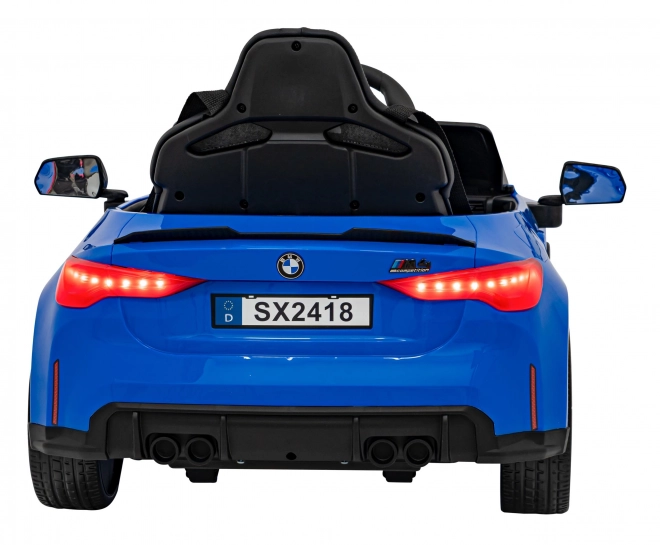 BMW M4 Pojazd Biały – Niebieski