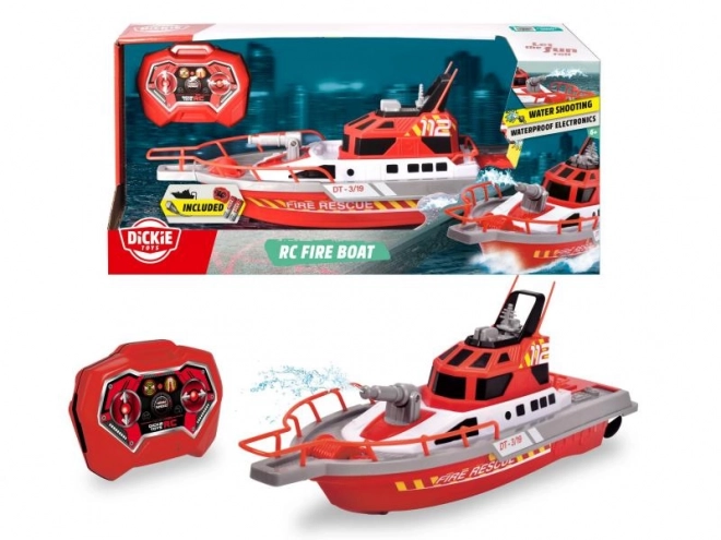 RC łódź strażacka 37cm, 3kan