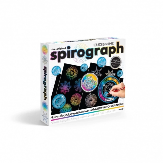 Zestaw Spirograph Scratch-off