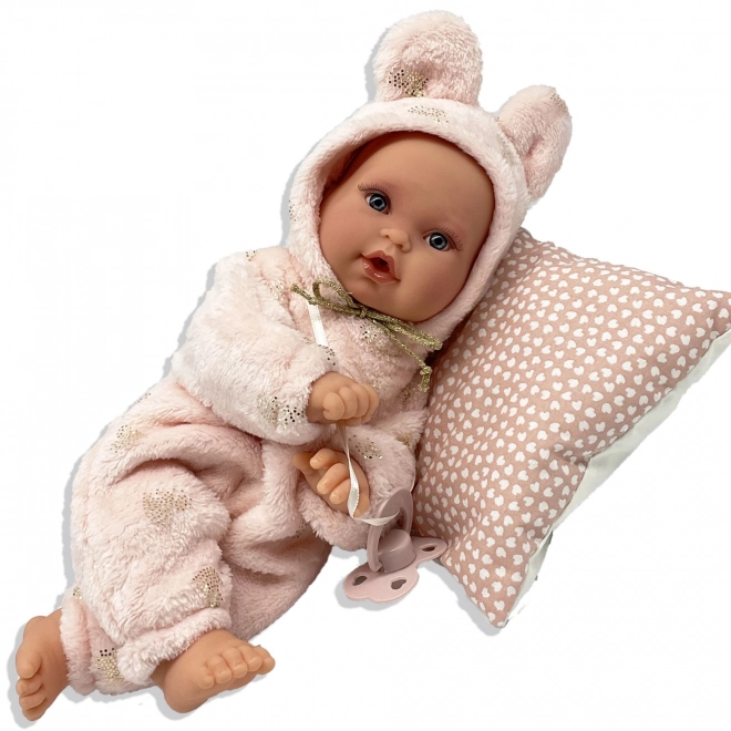 Antonio Juan 1136 KIKA - realistyczna lalka niemowlę ze specjalną funkcją ruchową i miękkim materiałowym ciałem - 27 cm