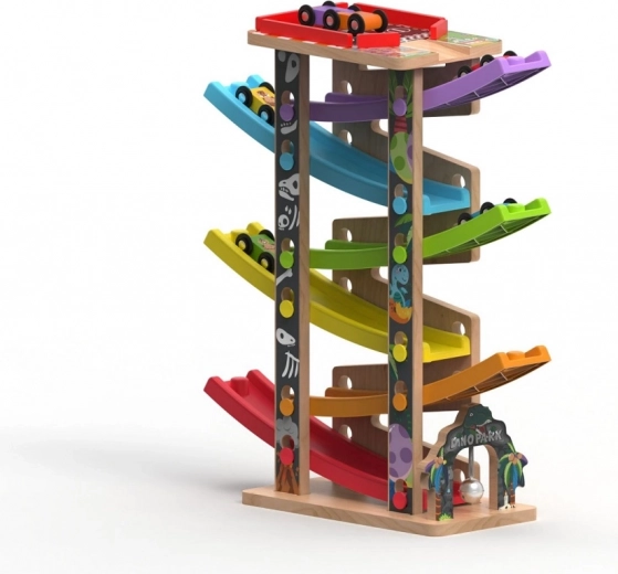 Szybka jazda po 6 kolorowych rampach