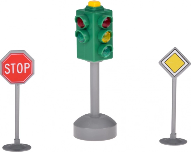 Świetlny i dźwiękowy semafor do realistycznej zabawy