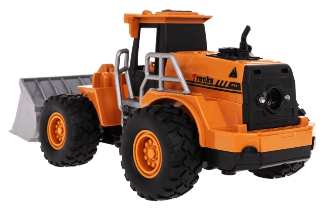 R/C Buldozer z funkcją świateł i dymu