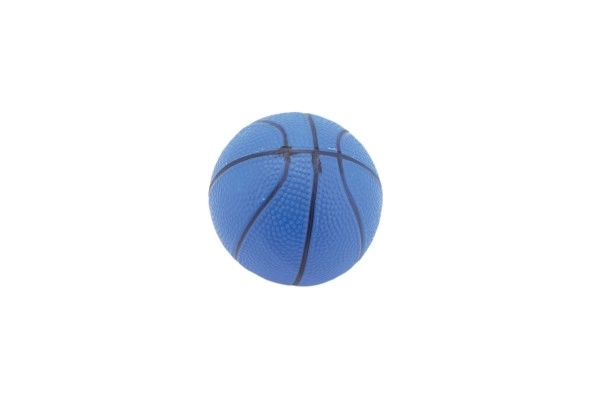 Piłeczka koszykowa guma 8,5cm w siatce, możliwe 5 kolorów