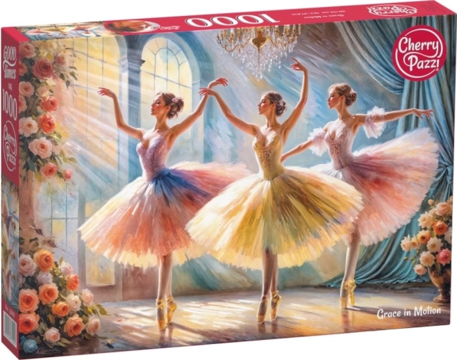Puzzle Trzy baletki 1000 elementów CHERRY PAZZI