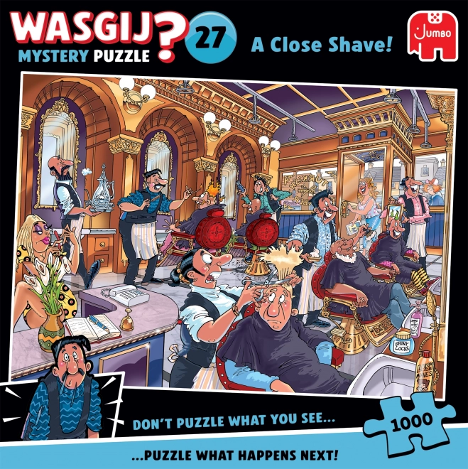 Puzzle Jumbo Wasgij Mystery 27: Dokładne Goleni 1000 Elementów