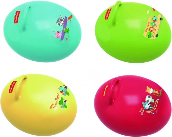 Fisher-Price skacząca piłka w kształcie jajka