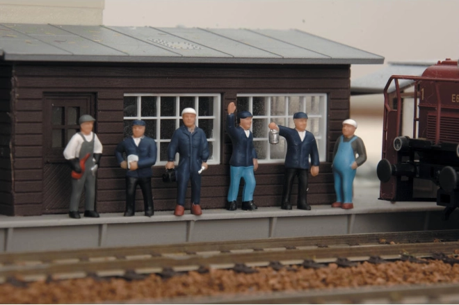 Piko figurki personelu kolejowego – zestaw 6 szt.