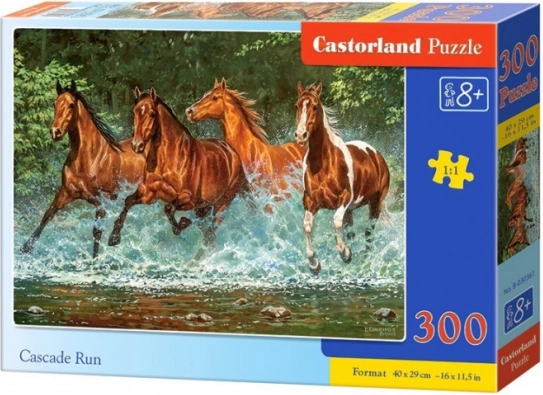 Puzzle 300 elementów Cascade Run