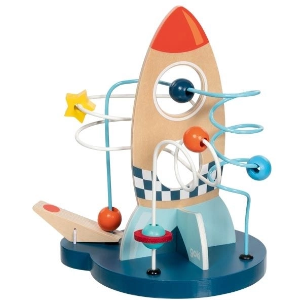 Lelin Toys leśne koraliki labirynt