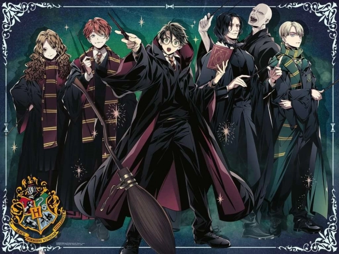 Puzzle Gryffindor vs. Slytherin 1500 elementów