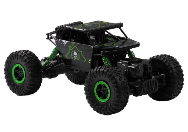 Zdalnie sterowany samochód 4x4 zielony