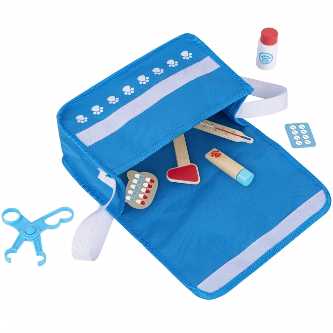 Tooky Toy zestaw weterynaryjny z torbą 17 elementów