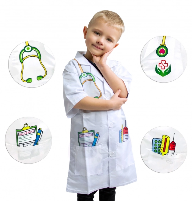 Dziecięcy kostium lekarski Woopie