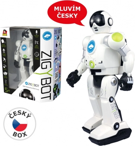 Interaktywny robot Zigy czarny