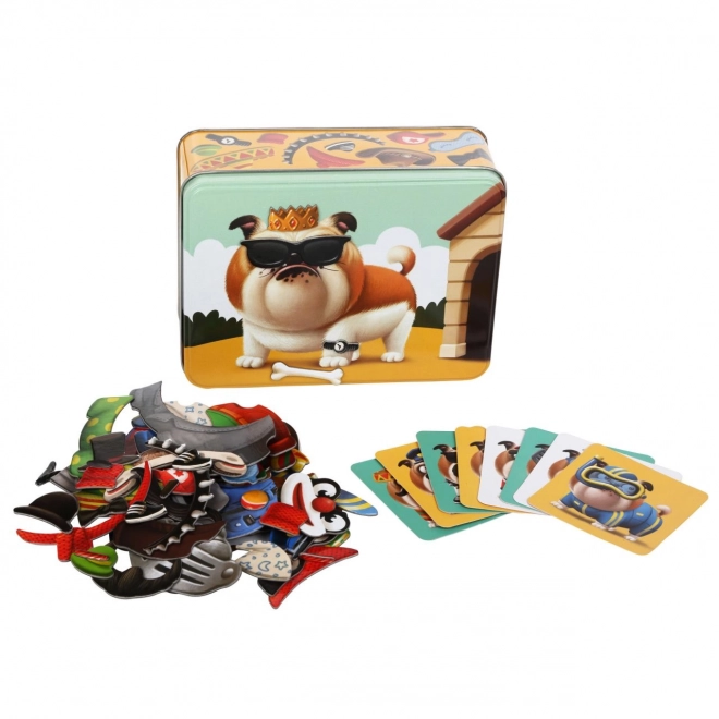 Puzzlika Buldog - Magnetyczna Gra dla Dzieci