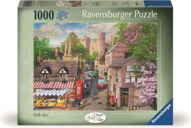 Puzzle Malownicza uliczka do zamku 1000 elementów