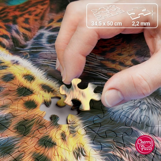 Puzzle Leżący lampart 500 elementów
