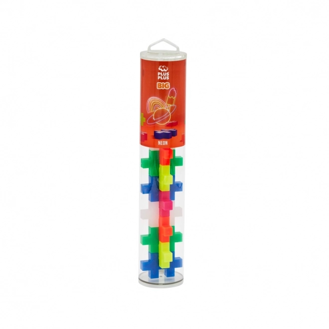 Plus-Plus BIG Neon kreatywna zestaw