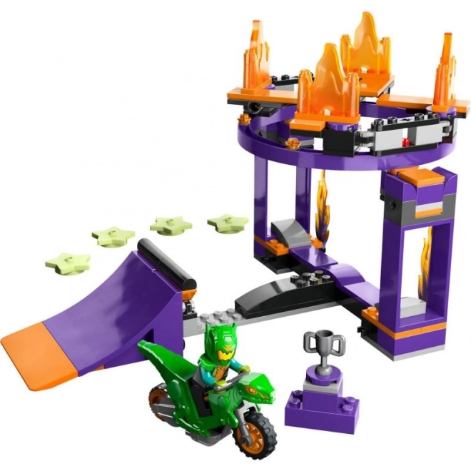 Kaskaderskie wyzwanie z rampą i obręczą LEGO City Stuntz