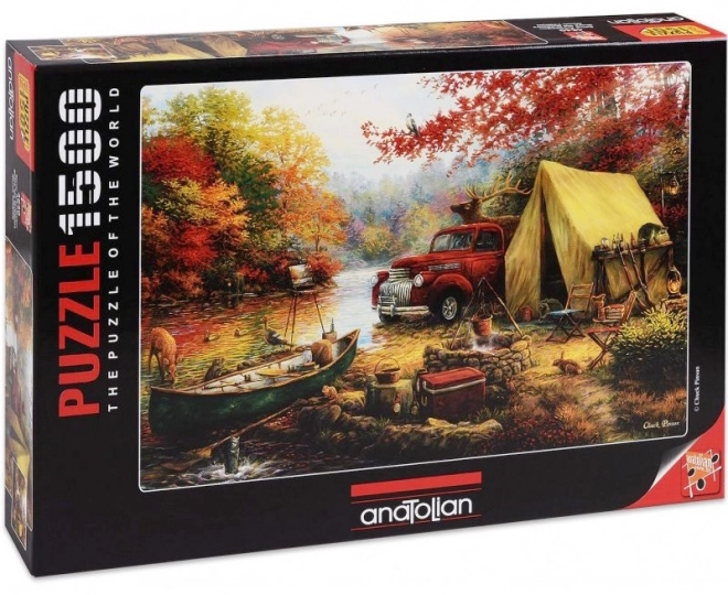 Puzzle Dzielenie się przyrodą 1500 elementów
