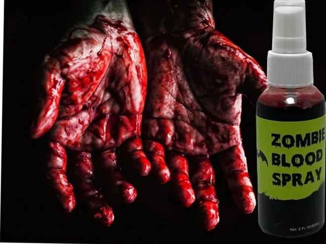 Halloweenowy spray ze sztuczną krwią