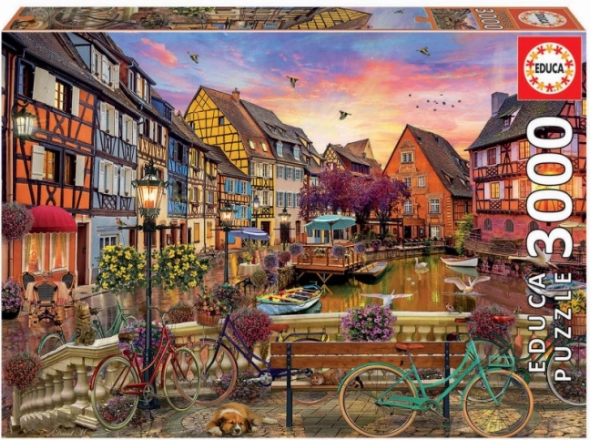 Puzzle Colmar, Francja 3000 elementów