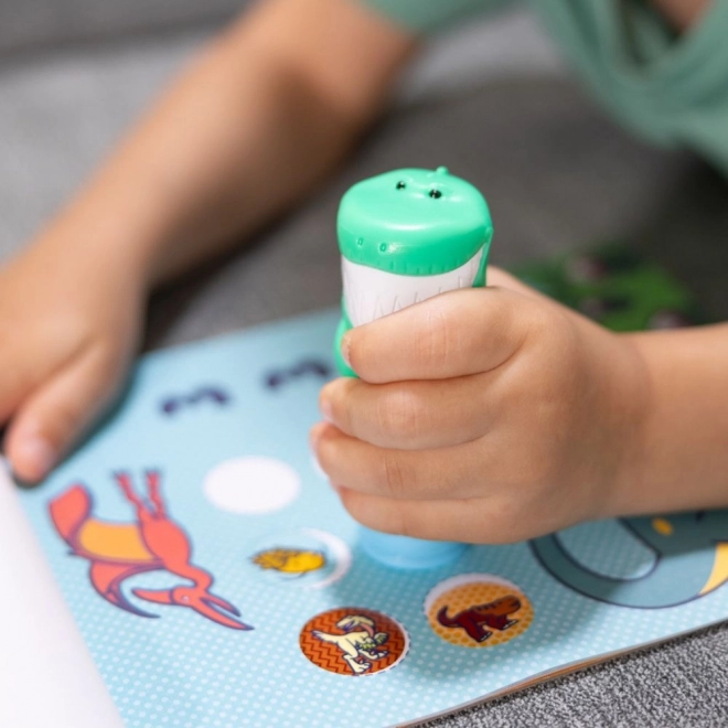 Kreatywny zestaw naklejek z dinozaurami – Melissa & Doug