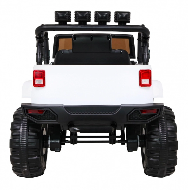 Dziecięcy samochodzik elektryczny All Terrain Jeep Biały