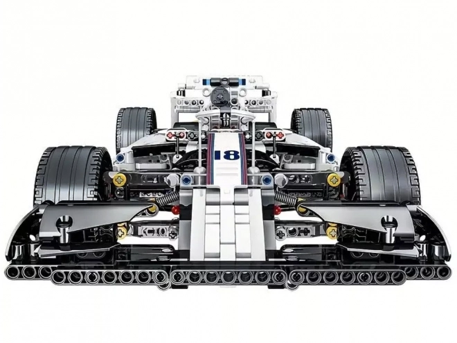 Techniczne klocki Bolid F1 auto wyścigowe
