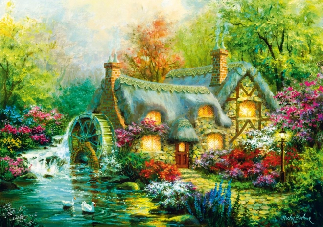 Bluebird puzzle Odpoczynek na wsi 1000 elementów