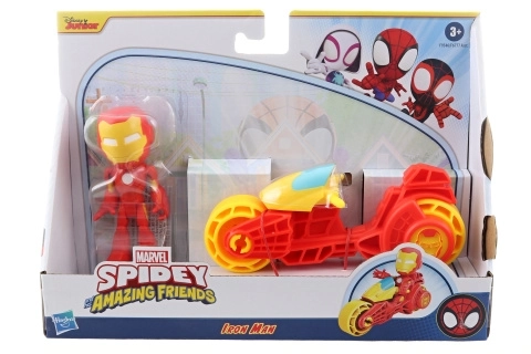 Marvel Spidey i jego przyjaciele - Iron Man z motorem