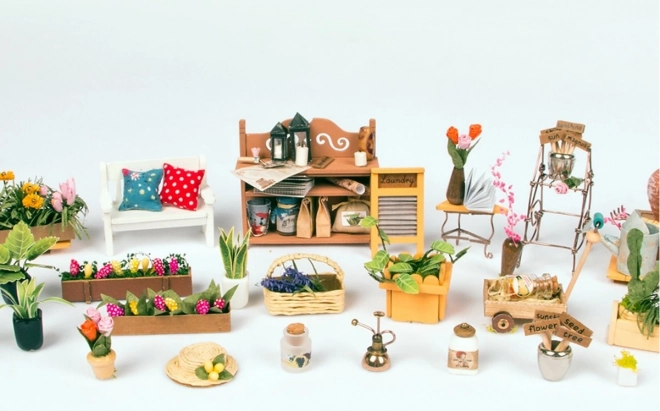 Millerowy ogród - DIY miniaturowy domek