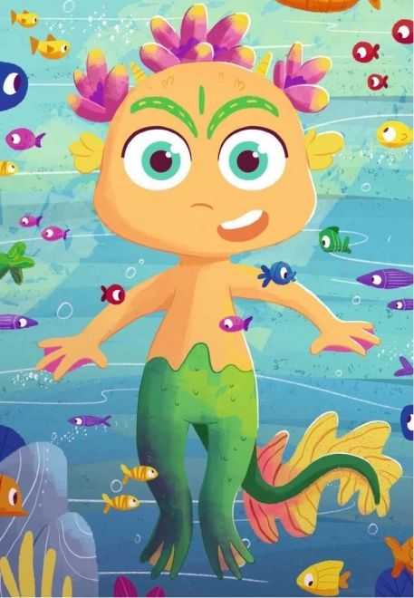 Ravensburger puzzle mix&match: syrenki i morskie potwory