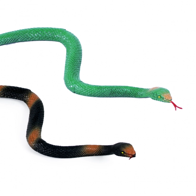 Gumowy wąż 76 cm - cztery różne kolory