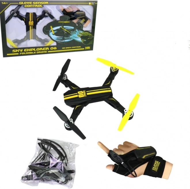 Dron z ręcznym kontrolerem 2,4 GHz