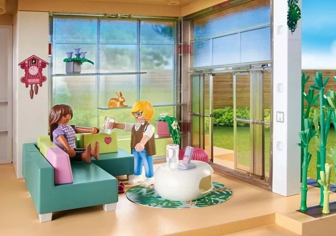 Figurki Moje Życie Playmobil Dom z zimowym ogrodem