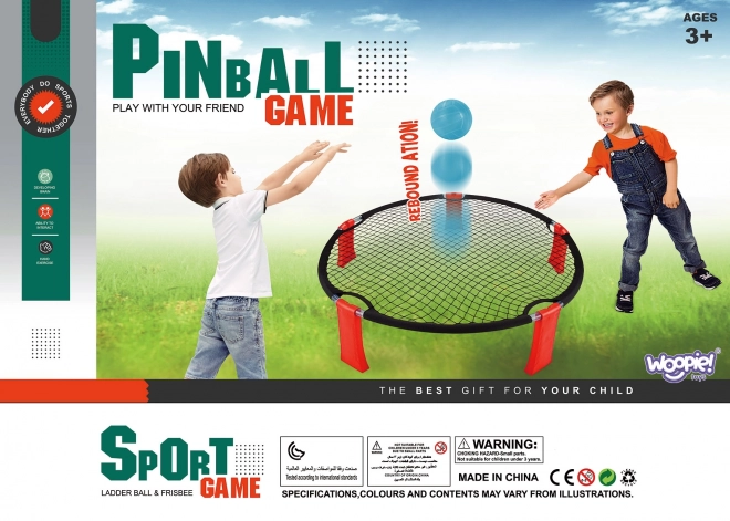 Gra Smash Ball na trampoline dla zręczności