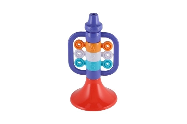 Instrumenty muzyczne/zestaw plast. 5 szt. w pudełku, 2 kolory w woreczku 27,5x28 cm 3m+