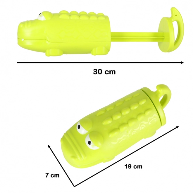 Wodny pistolet szpryca krokodyl