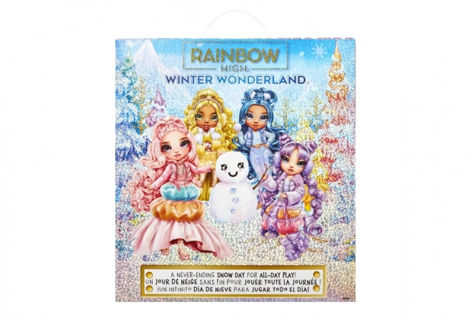 Modowa lalka Rainbow High na zimę - Violet (Fioletowa) TV